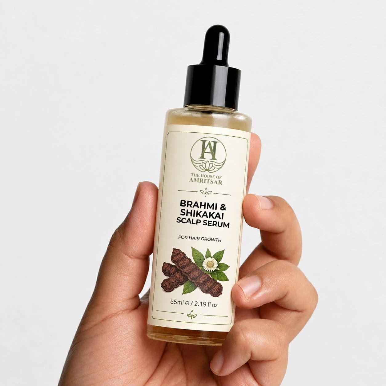 Brahmi & Shikakai Lightweight Scalp Serum by The House of Amritsar